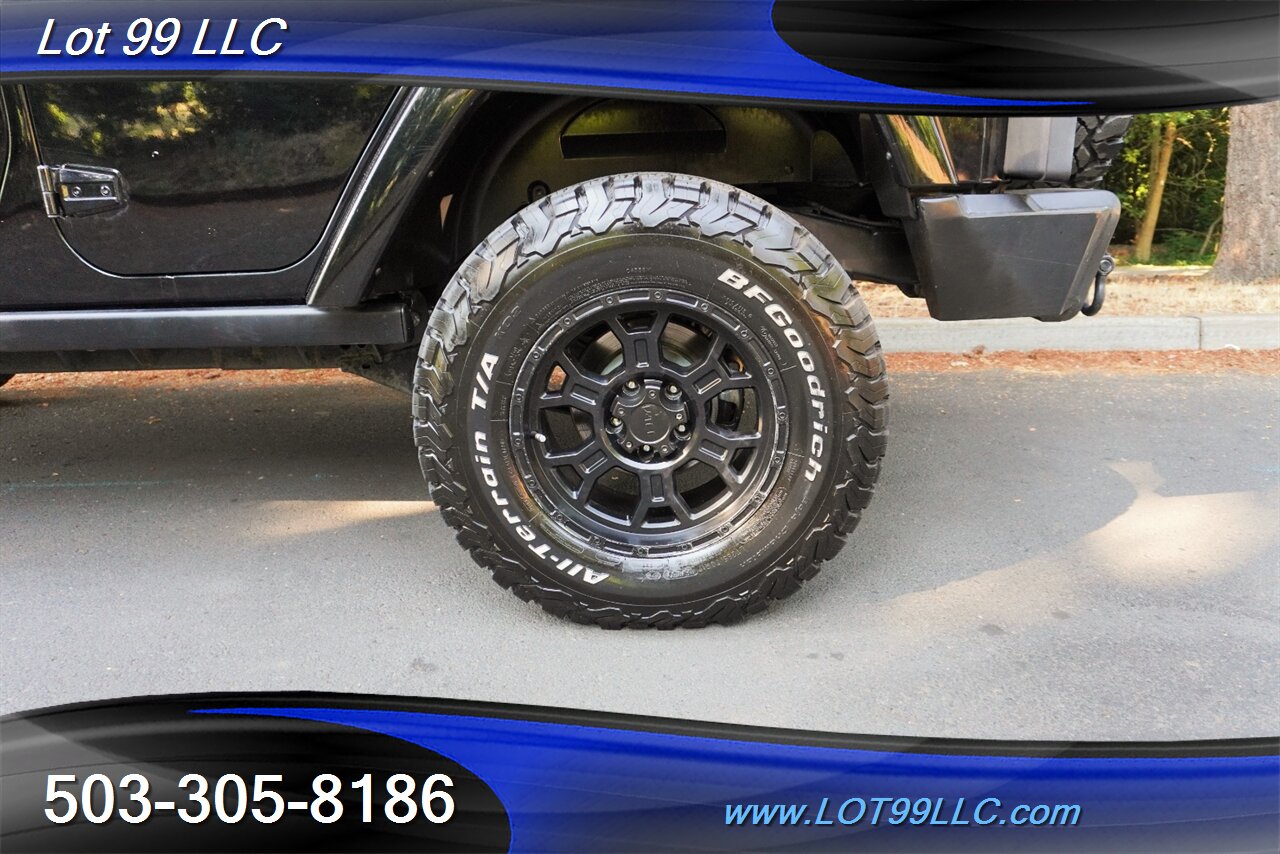 2011 Jeep Wrangler Unlimited 4x4 70th Anniversary V6 3.6L Auto Heated  Leather Seats Hard Top LIFTED Black Wheels BFG Tires Winch 1 OWNER - Photo 34 - Milwaukie, OR 97267