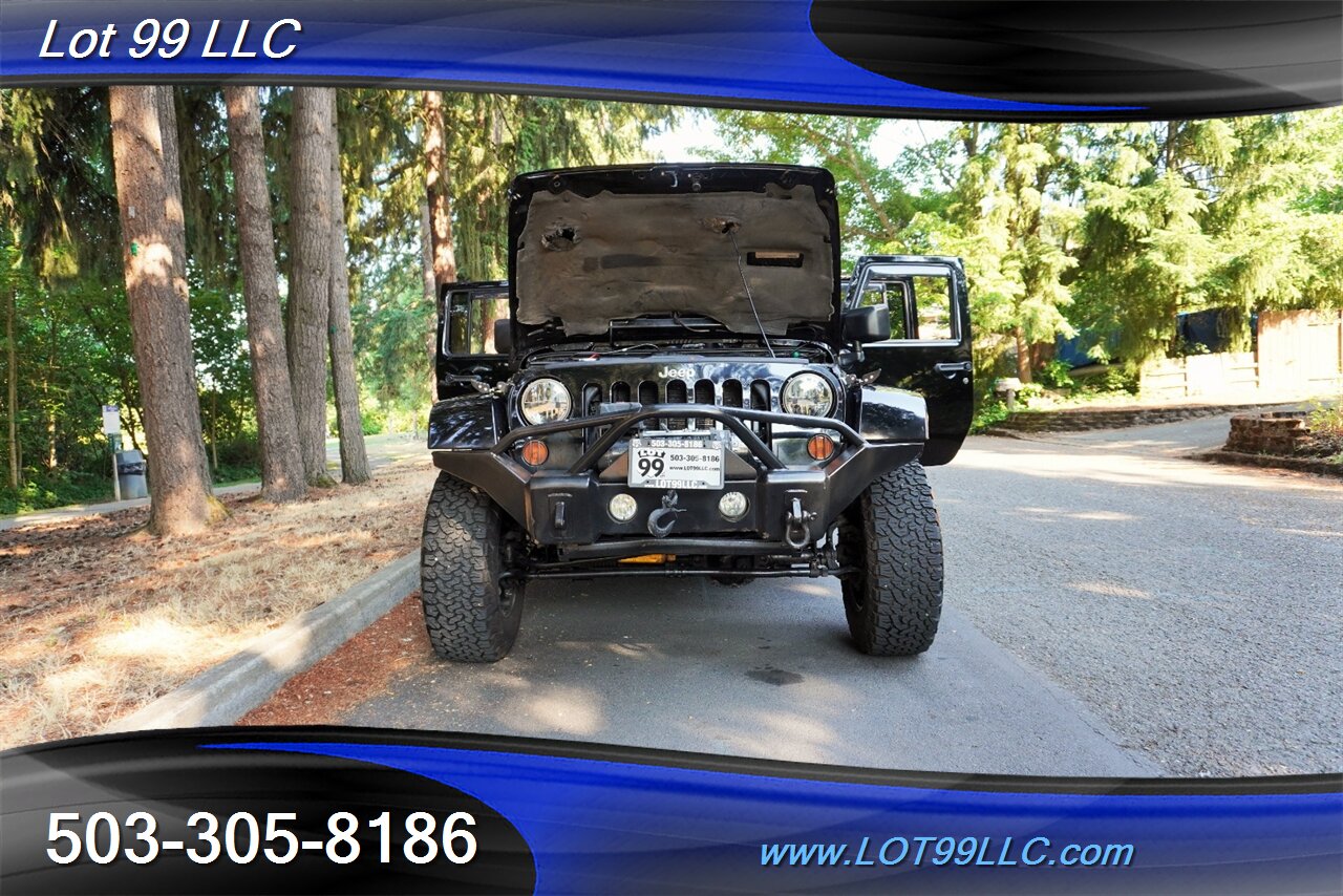 2011 Jeep Wrangler Unlimited 4x4 70th Anniversary V6 3.6L Auto Heated  Leather Seats Hard Top LIFTED Black Wheels BFG Tires Winch 1 OWNER - Photo 29 - Milwaukie, OR 97267