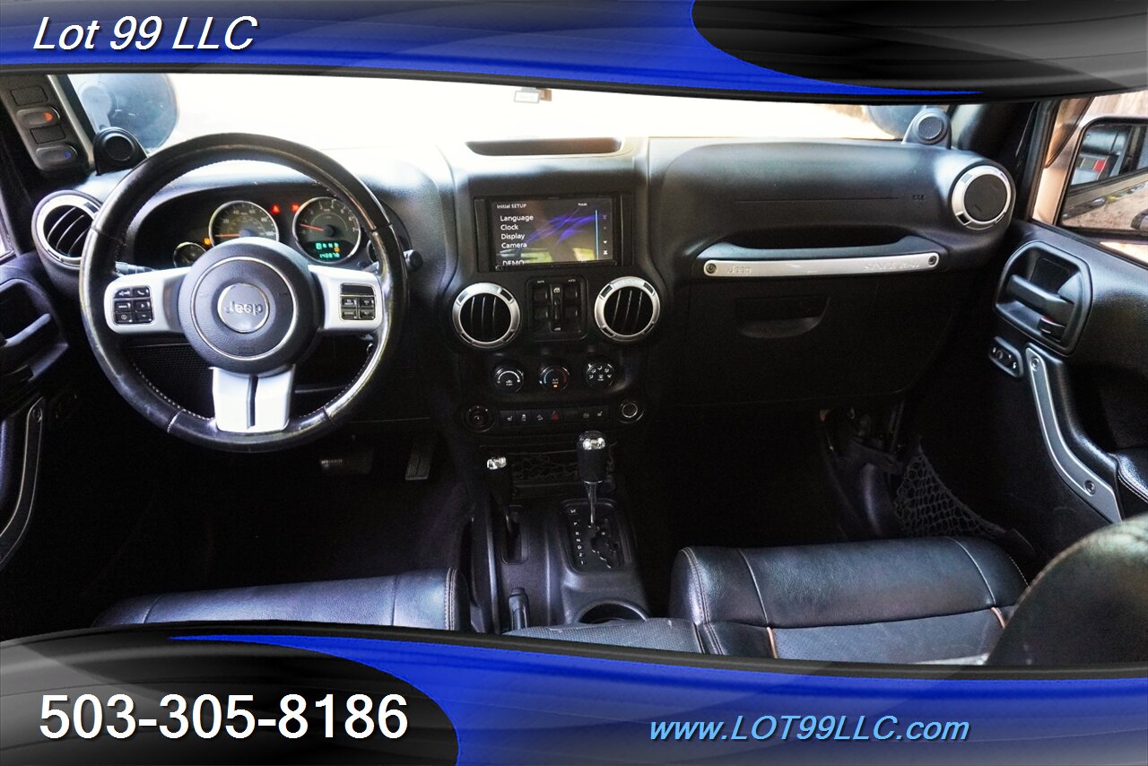 2011 Jeep Wrangler Unlimited 4x4 70th Anniversary V6 3.6L Auto Heated  Leather Seats Hard Top LIFTED Black Wheels BFG Tires Winch 1 OWNER - Photo 2 - Milwaukie, OR 97267