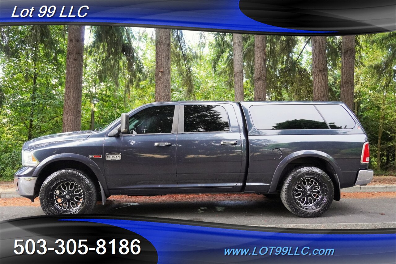 2014 RAM 1500 Laramie Longhorn 4X4 V6 3.0L ECODIESEL Heated AC  Leather Seats Matching Color Canopy FUEL Wheels Newer Tires - Photo 1 - Milwaukie, OR 97267