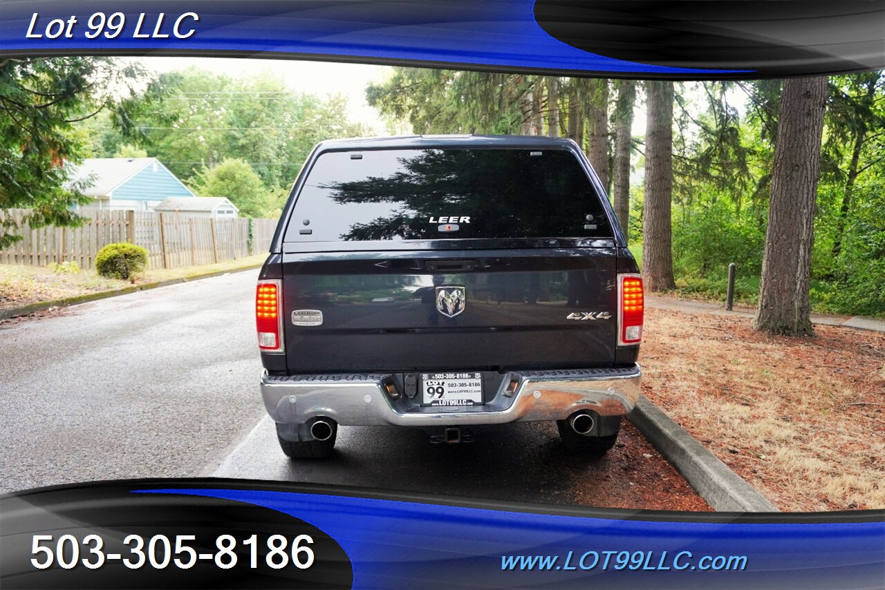 2014 RAM 1500 Laramie Longhorn 4X4 V6 3.0L ECODIESEL Heated AC  Leather Seats Matching Color Canopy FUEL Wheels Newer Tires - Photo 10 - Milwaukie, OR 97267