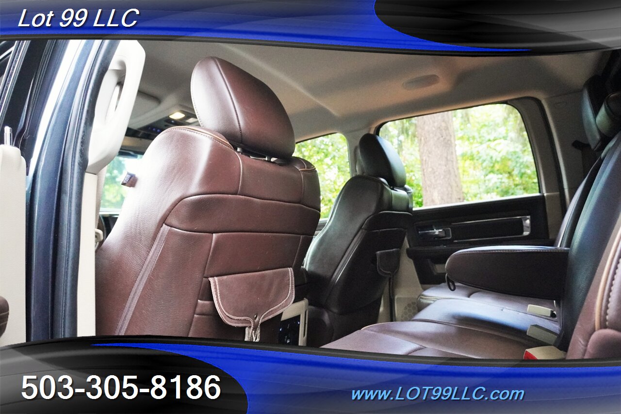 2014 RAM 1500 Laramie Longhorn 4X4 V6 3.0L ECODIESEL Heated AC  Leather Seats Matching Color Canopy FUEL Wheels Newer Tires - Photo 12 - Milwaukie, OR 97267