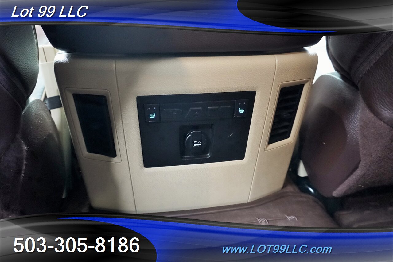 2014 RAM 1500 Laramie Longhorn 4X4 V6 3.0L ECODIESEL Heated AC  Leather Seats Matching Color Canopy FUEL Wheels Newer Tires - Photo 14 - Milwaukie, OR 97267