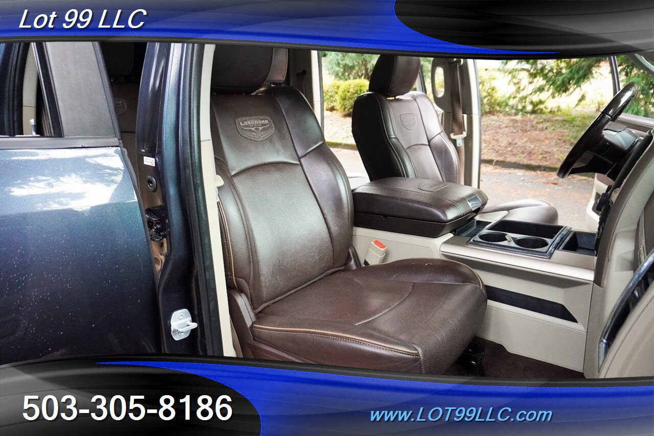 2014 RAM 1500 Laramie Longhorn 4X4 V6 3.0L ECODIESEL Heated AC  Leather Seats Matching Color Canopy FUEL Wheels Newer Tires - Photo 21 - Milwaukie, OR 97267