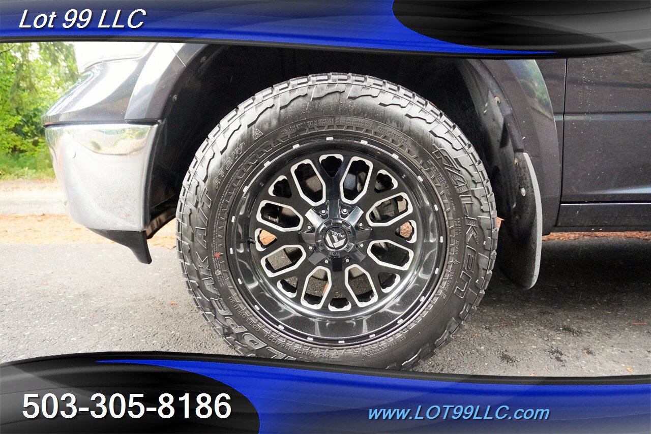 2014 RAM 1500 Laramie Longhorn 4X4 V6 3.0L ECODIESEL Heated AC  Leather Seats Matching Color Canopy FUEL Wheels Newer Tires - Photo 3 - Milwaukie, OR 97267