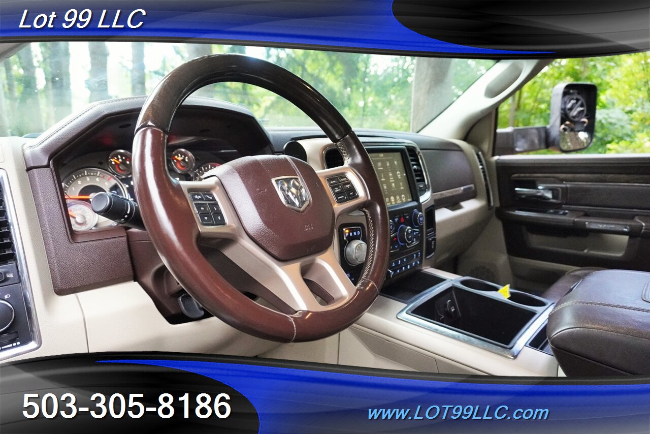 2014 RAM 1500 Laramie Longhorn 4X4 V6 3.0L ECODIESEL Heated AC  Leather Seats Matching Color Canopy FUEL Wheels Newer Tires - Photo 16 - Milwaukie, OR 97267