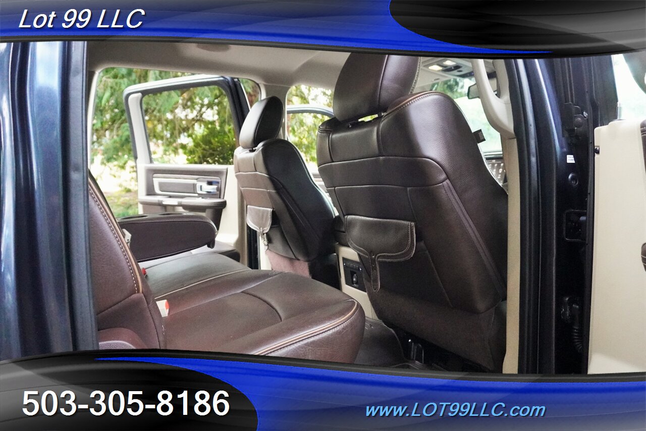 2014 RAM 1500 Laramie Longhorn 4X4 V6 3.0L ECODIESEL Heated AC  Leather Seats Matching Color Canopy FUEL Wheels Newer Tires - Photo 18 - Milwaukie, OR 97267