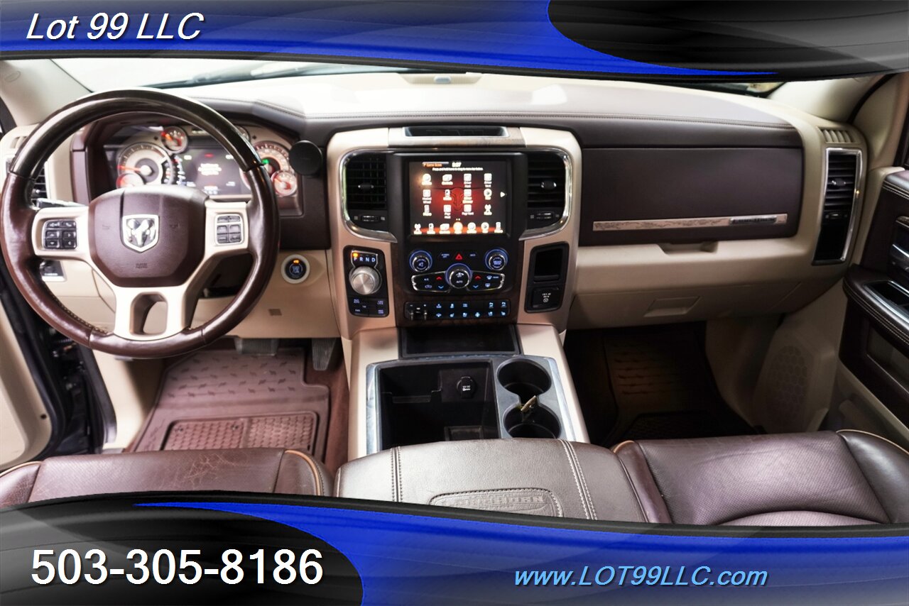 2014 RAM 1500 Laramie Longhorn 4X4 V6 3.0L ECODIESEL Heated AC  Leather Seats Matching Color Canopy FUEL Wheels Newer Tires - Photo 2 - Milwaukie, OR 97267
