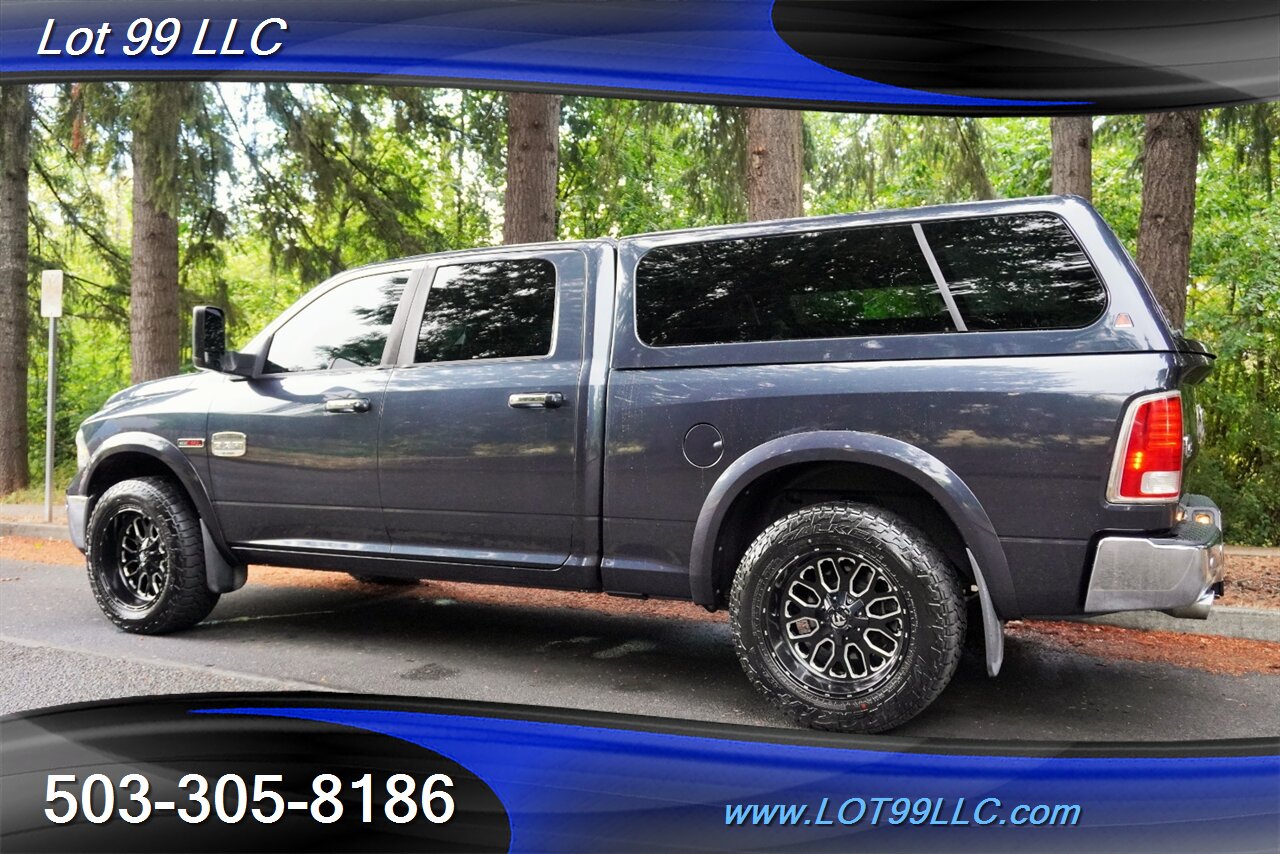 2014 RAM 1500 Laramie Longhorn 4X4 V6 3.0L ECODIESEL Heated AC  Leather Seats Matching Color Canopy FUEL Wheels Newer Tires - Photo 11 - Milwaukie, OR 97267