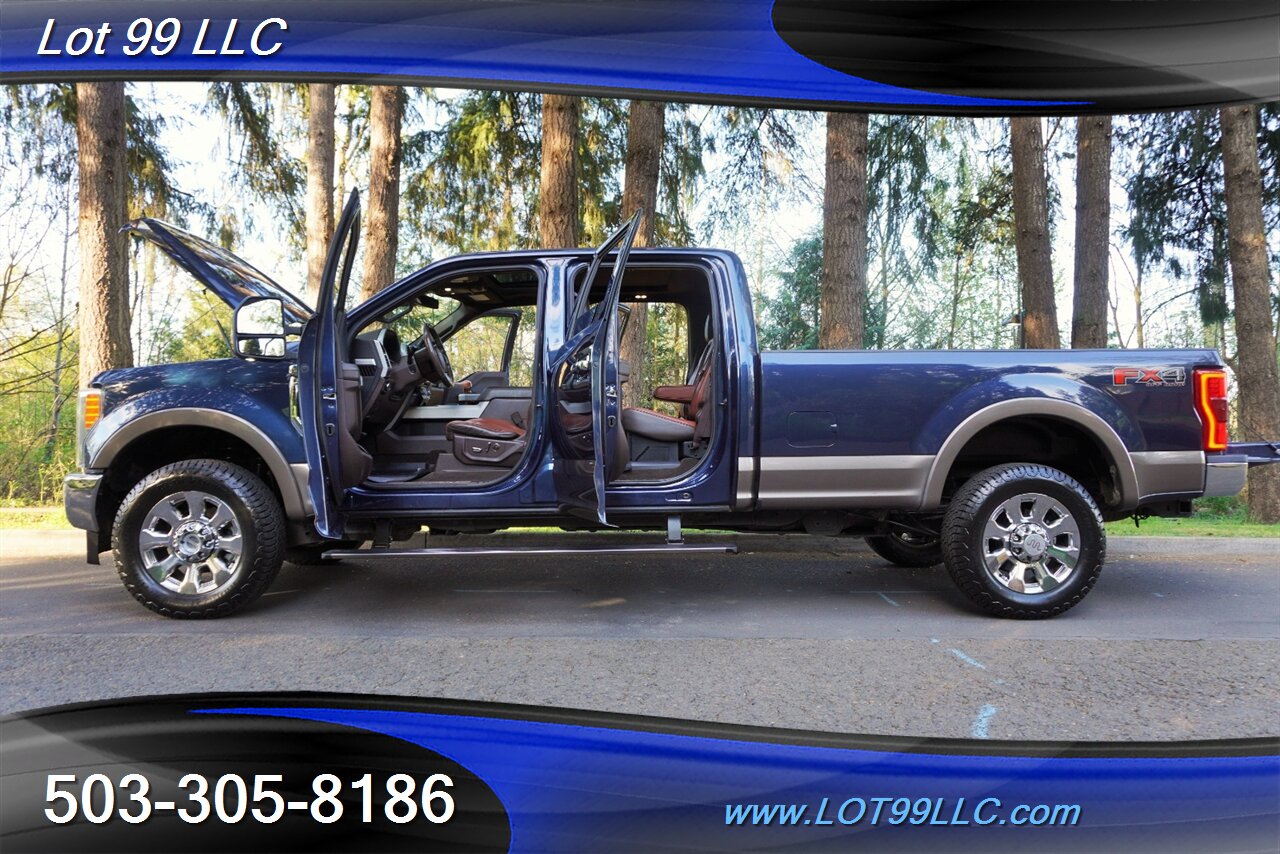 2018 Ford F-350 King Ranch 4X4 Power Stroke Heated AC Leather Seat  Pano Roof GPS LONG BED Premium Wheels Newer Tires - Photo 28 - Milwaukie, OR 97267