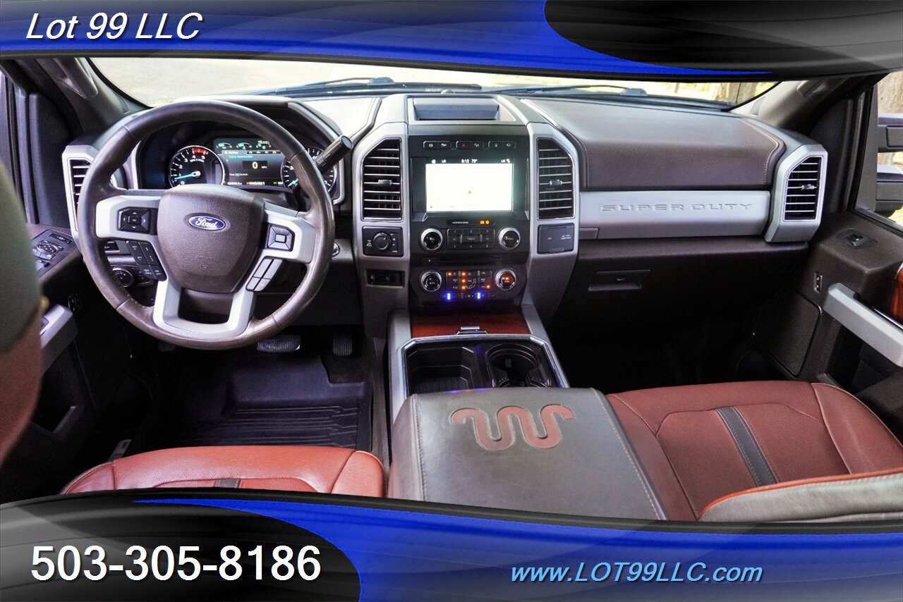 2018 Ford F-350 King Ranch 4X4 Power Stroke Heated AC Leather Seat  Pano Roof GPS LONG BED Premium Wheels Newer Tires - Photo 2 - Milwaukie, OR 97267