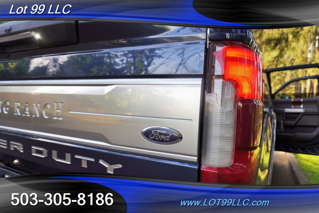 2018 Ford F-350 King Ranch 4X4 Power Stroke Heated AC Leather Seat  Pano Roof GPS LONG BED Premium Wheels Newer Tires - Photo 34 - Milwaukie, OR 97267