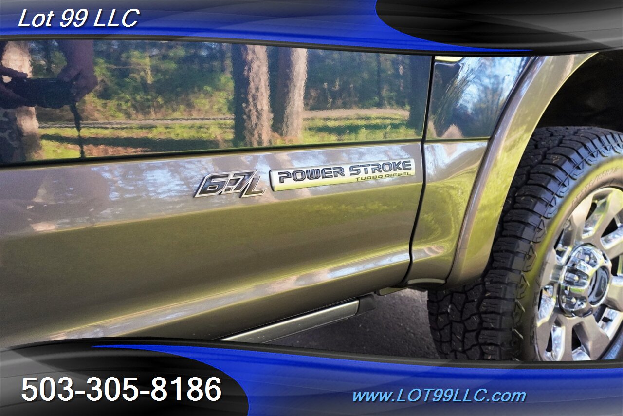 2018 Ford F-350 King Ranch 4X4 Power Stroke Heated AC Leather Seat  Pano Roof GPS LONG BED Premium Wheels Newer Tires - Photo 40 - Milwaukie, OR 97267