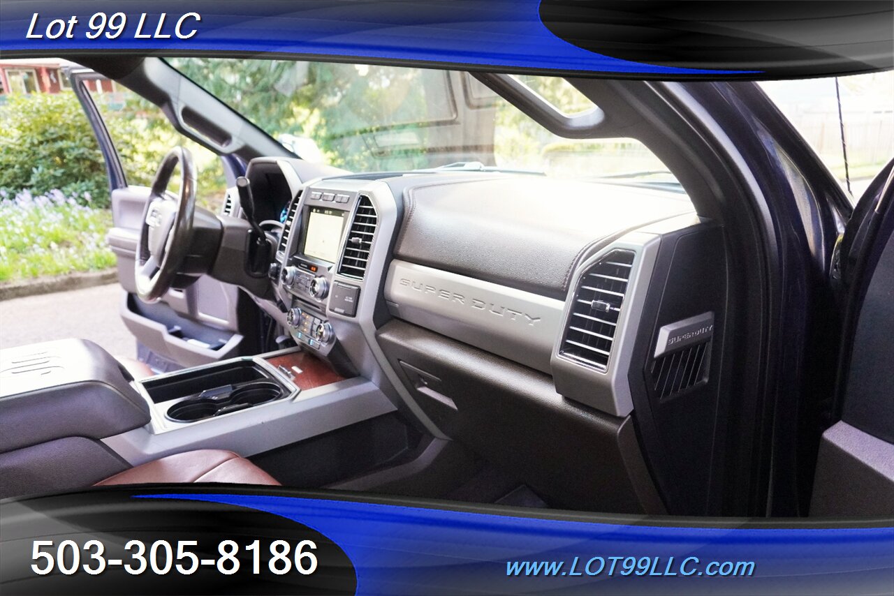 2018 Ford F-350 King Ranch 4X4 Power Stroke Heated AC Leather Seat  Pano Roof GPS LONG BED Premium Wheels Newer Tires - Photo 19 - Milwaukie, OR 97267