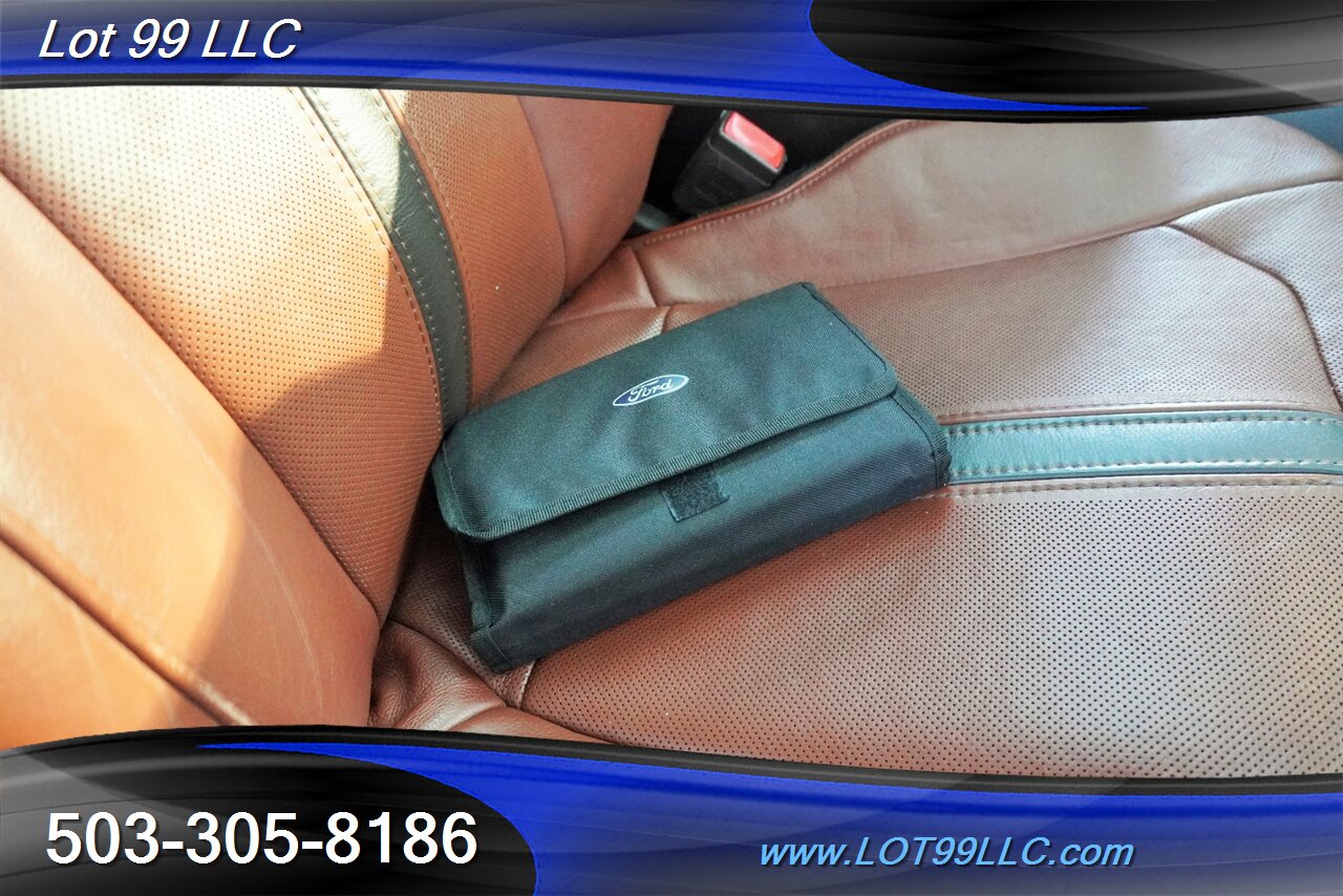 2018 Ford F-350 King Ranch 4X4 Power Stroke Heated AC Leather Seat  Pano Roof GPS LONG BED Premium Wheels Newer Tires - Photo 39 - Milwaukie, OR 97267