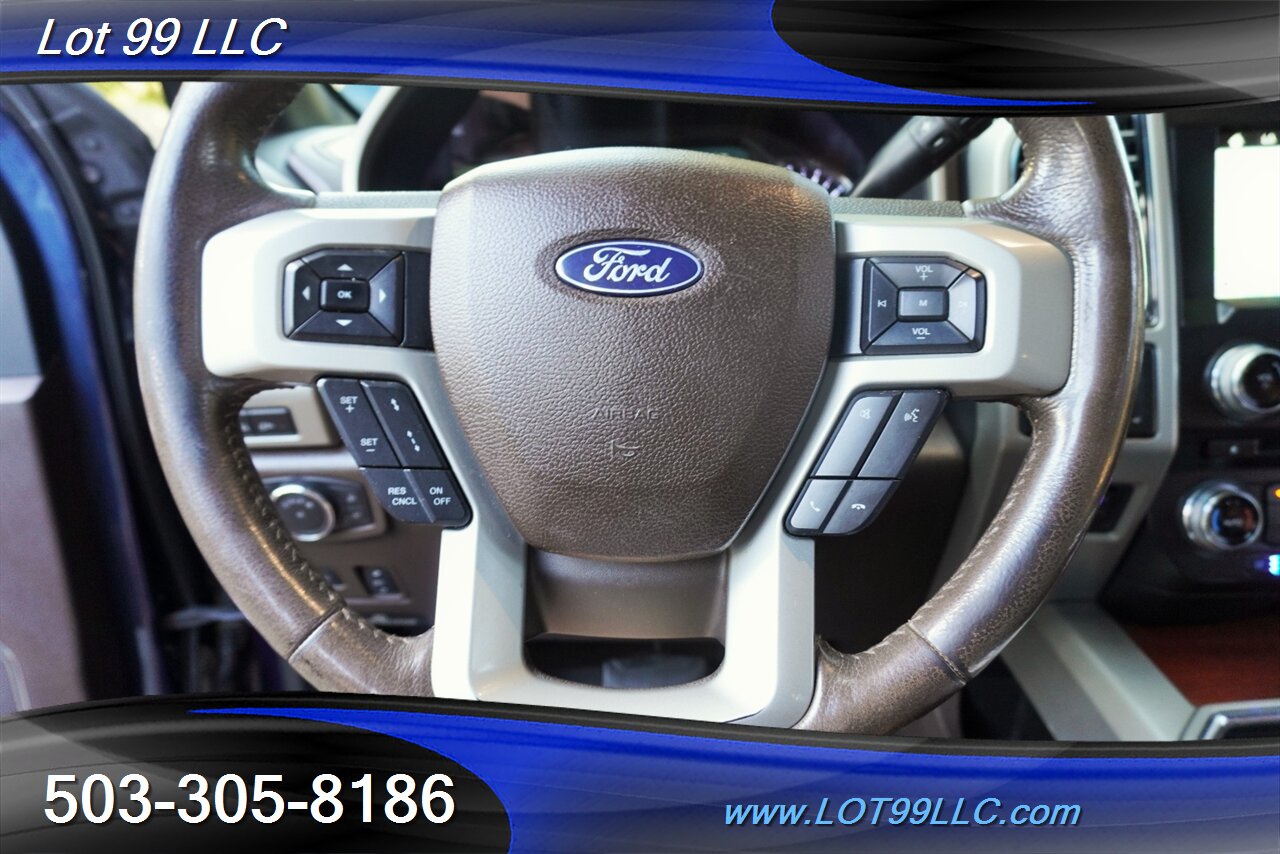 2018 Ford F-350 King Ranch 4X4 Power Stroke Heated AC Leather Seat  Pano Roof GPS LONG BED Premium Wheels Newer Tires - Photo 26 - Milwaukie, OR 97267