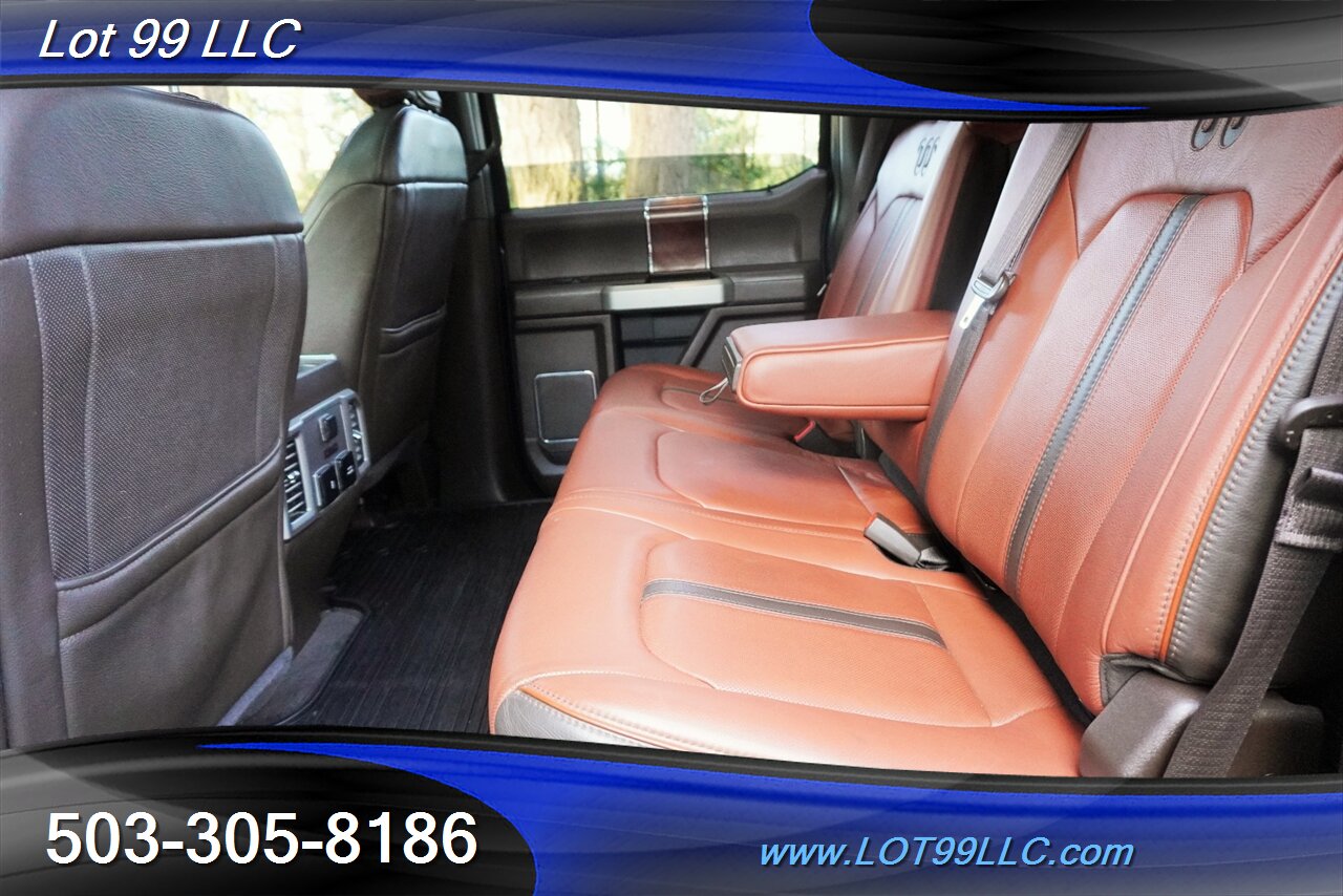 2018 Ford F-350 King Ranch 4X4 Power Stroke Heated AC Leather Seat  Pano Roof GPS LONG BED Premium Wheels Newer Tires - Photo 14 - Milwaukie, OR 97267