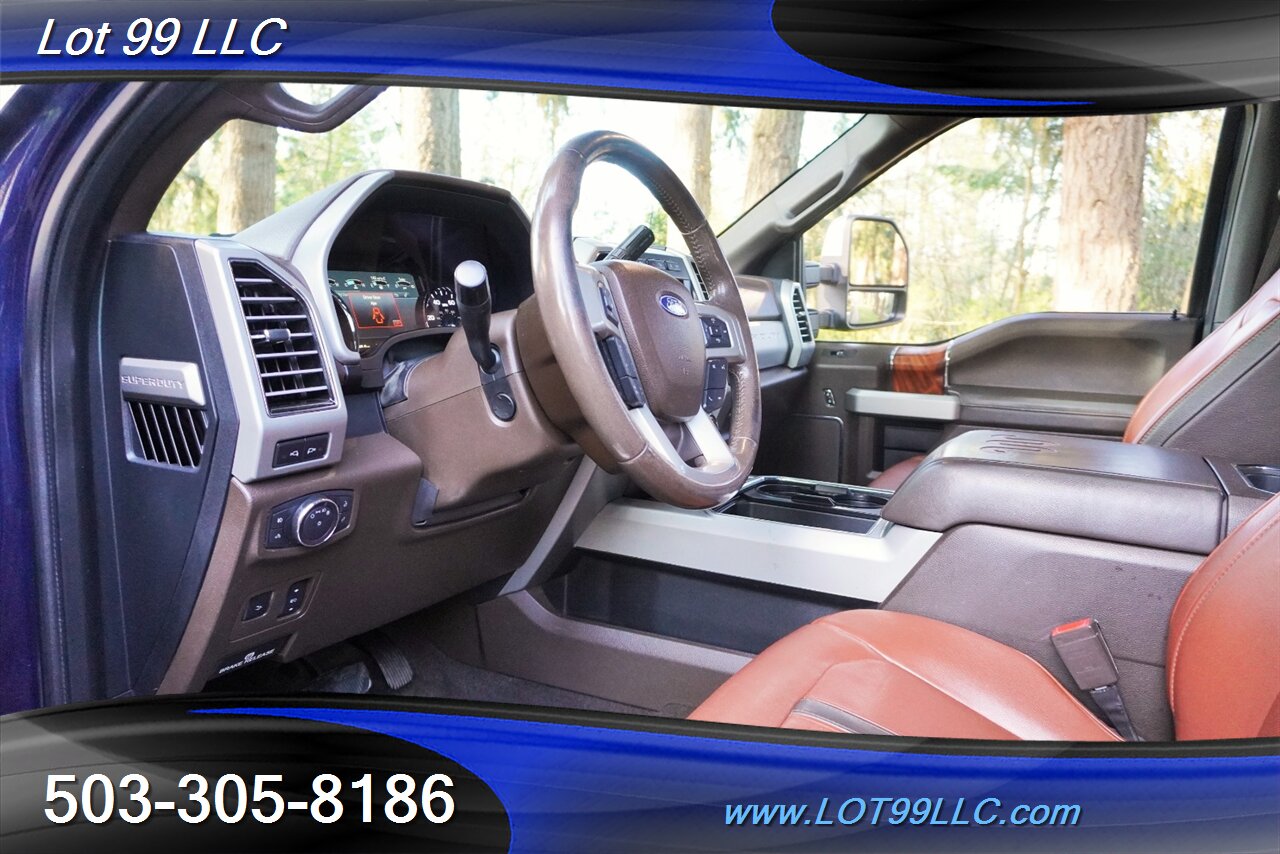2018 Ford F-350 King Ranch 4X4 Power Stroke Heated AC Leather Seat  Pano Roof GPS LONG BED Premium Wheels Newer Tires - Photo 12 - Milwaukie, OR 97267