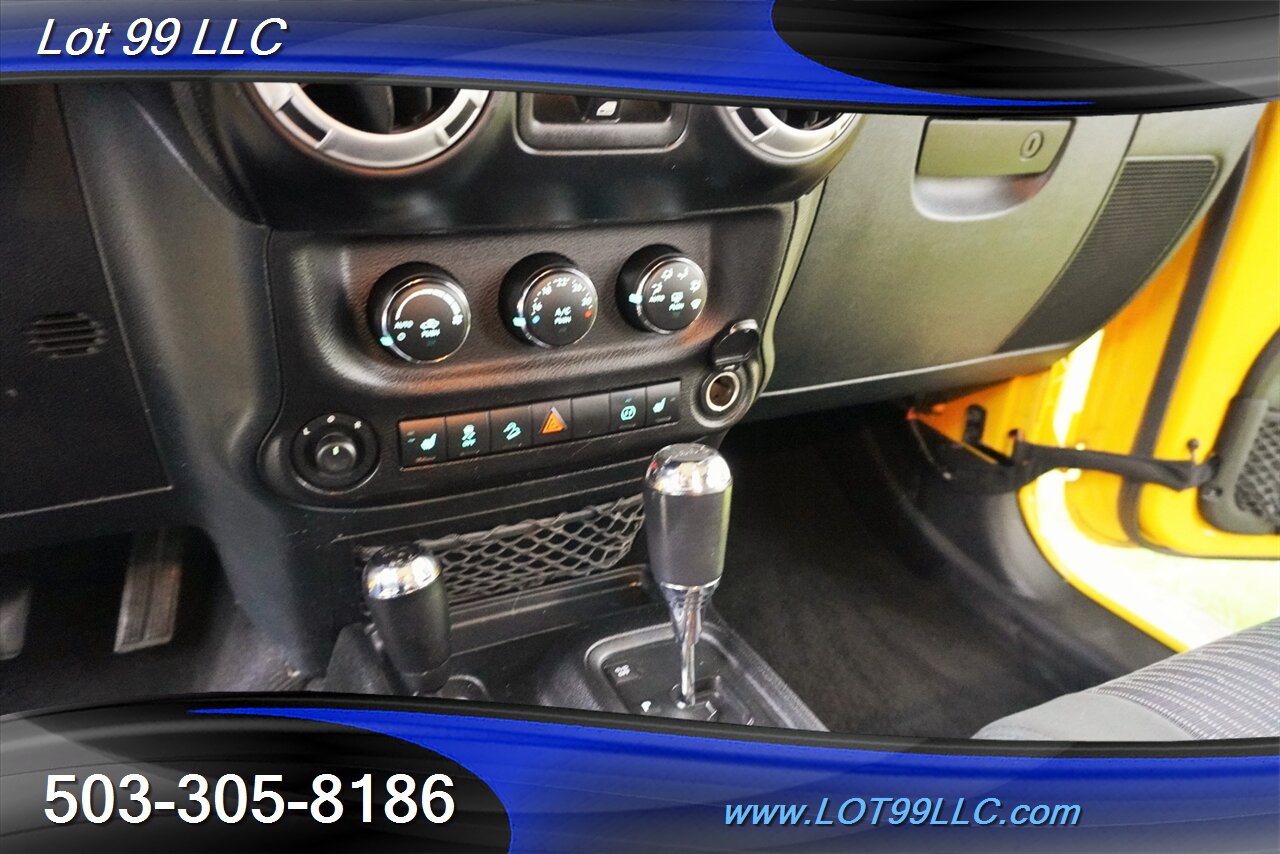 2011 Jeep Wrangler Sahara Unlimited 4X4 V6 Auto HARD TOP WINCH LIFTED Black Premium Wheels Newer Tires Bumpers - Photo 25 - Milwaukie, OR 97267