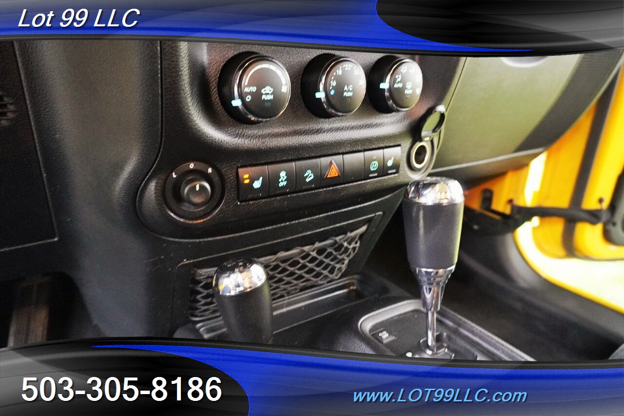 2011 Jeep Wrangler Sahara Unlimited 4X4 V6 Auto HARD TOP WINCH LIFTED Black Premium Wheels Newer Tires Bumpers - Photo 26 - Milwaukie, OR 97267