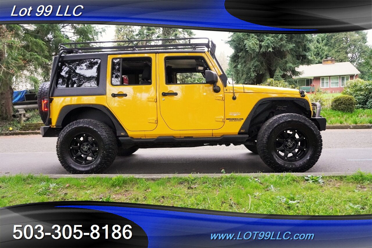 2011 Jeep Wrangler Sahara Unlimited 4X4 V6 Auto HARD TOP WINCH LIFTED Black Premium Wheels Newer Tires Bumpers - Photo 8 - Milwaukie, OR 97267