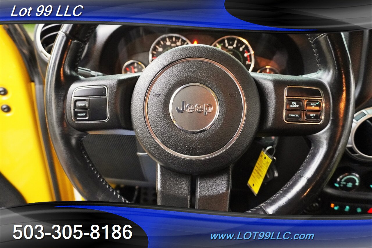 2011 Jeep Wrangler Sahara Unlimited 4X4 V6 Auto HARD TOP WINCH LIFTED Black Premium Wheels Newer Tires Bumpers - Photo 27 - Milwaukie, OR 97267