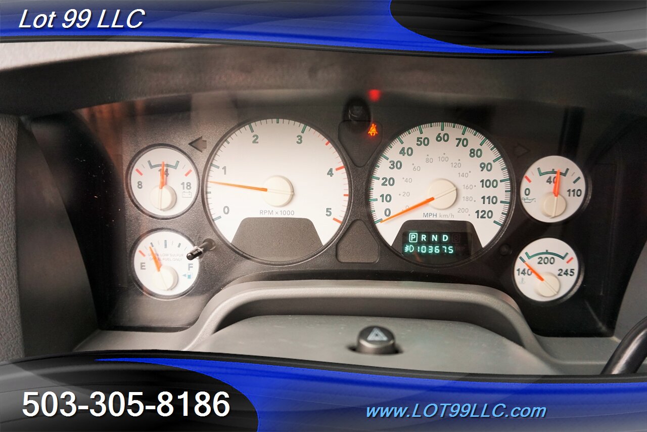 2007 Dodge Ram 2500 SLT 4X4 6.7L Cummins Diesel Canopy 1 OWNER NO RUST - Photo 20 - Milwaukie, OR 97267