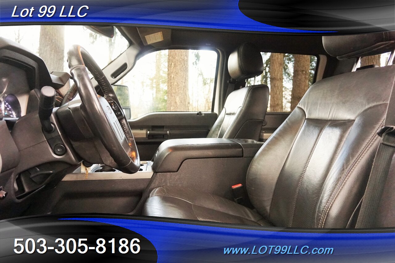 2014 Ford F-350 Super Duty Lariat 4X4 POWER STROKE Leather LONG BED 1 OWNER   - Photo 13 - Milwaukie, OR 97267