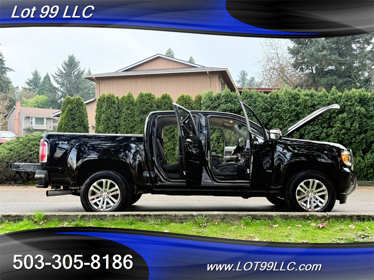 2016 GMC Canyon (Colorado)SLT 4x4 52k ** Duramax DIESEL ** 1-Owner  Crew Cab Heated Leather Tonneau Cover Tow - Photo 52 - Milwaukie, OR 97267