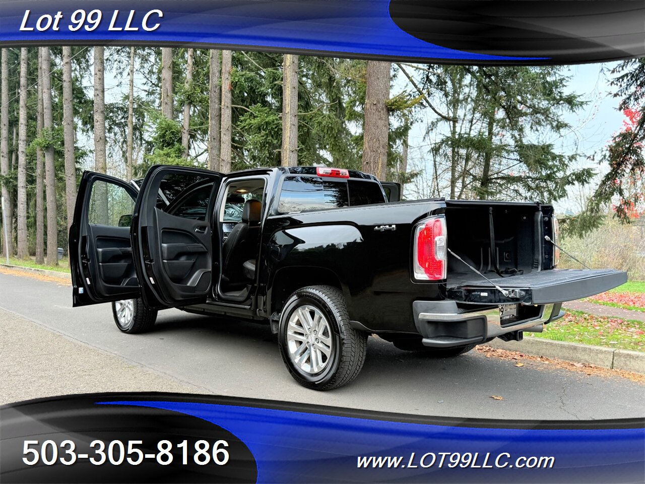 2016 GMC Canyon (Colorado)SLT 4x4 52k ** Duramax DIESEL ** 1-Owner  Crew Cab Heated Leather Tonneau Cover Tow - Photo 55 - Milwaukie, OR 97267