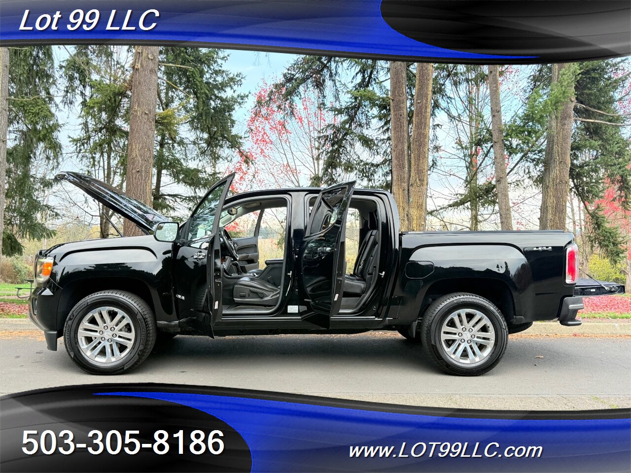 2016 GMC Canyon (Colorado)SLT 4x4 52k ** Duramax DIESEL ** 1-Owner  Crew Cab Heated Leather Tonneau Cover Tow - Photo 43 - Milwaukie, OR 97267