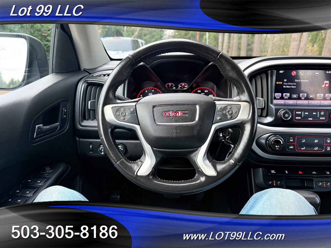 2016 GMC Canyon (Colorado)SLT 4x4 52k ** Duramax DIESEL ** 1-Owner  Crew Cab Heated Leather Tonneau Cover Tow - Photo 17 - Milwaukie, OR 97267