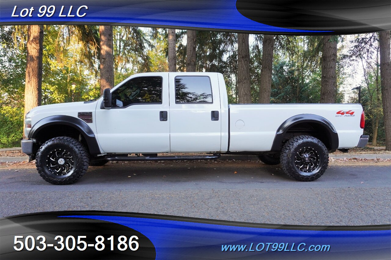 2008 Ford F-350 XLT 4X4 Power Storke Diesel LONG BED LIFTED 18S  Black Wheels New TIRES - Photo 1 - Milwaukie, OR 97267