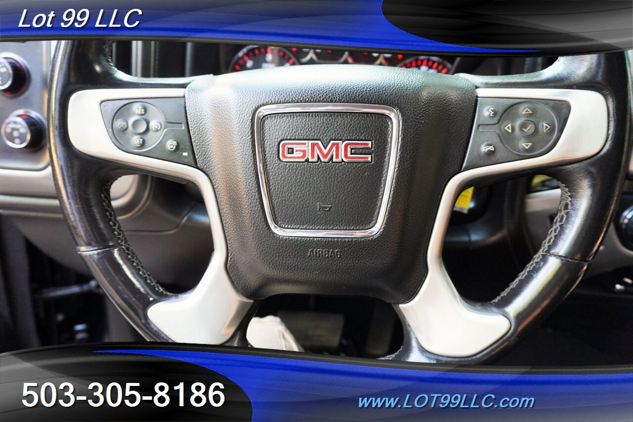 2014 GMC Sierra 1500 SLT 4X4 Double Cab V8 5.3L Auto Heated Leather  LIFTED 20S Black Wheels Newer TIRES - Photo 22 - Milwaukie, OR 97267