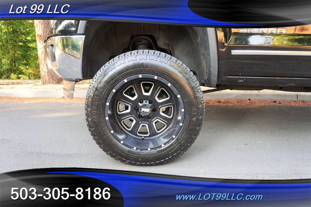 2014 GMC Sierra 1500 SLT 4X4 Double Cab V8 5.3L Auto Heated Leather  LIFTED 20S Black Wheels Newer TIRES - Photo 3 - Milwaukie, OR 97267
