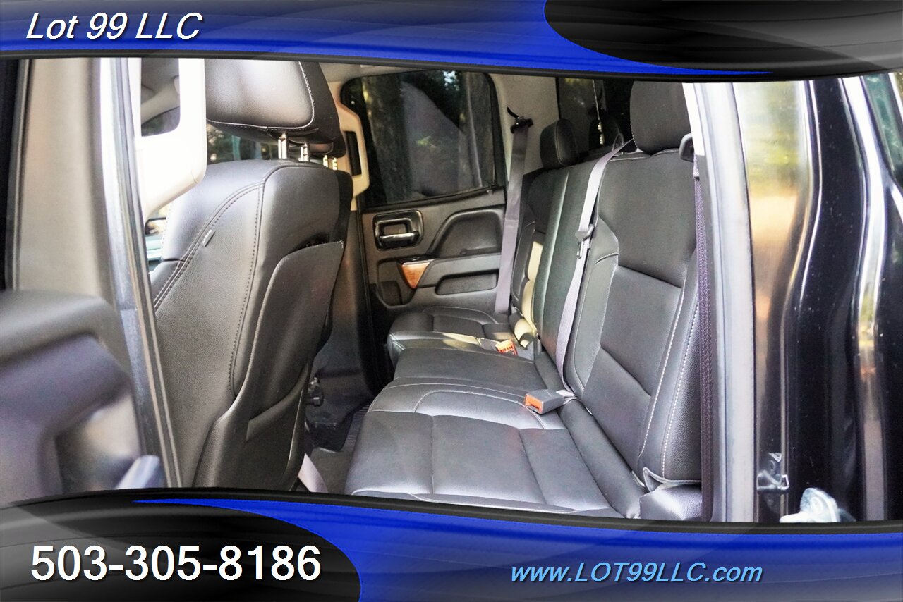 2014 GMC Sierra 1500 SLT 4X4 Double Cab V8 5.3L Auto Heated Leather  LIFTED 20S Black Wheels Newer TIRES - Photo 12 - Milwaukie, OR 97267