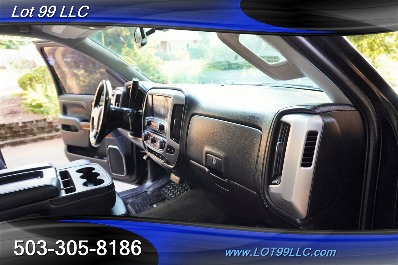 2014 GMC Sierra 1500 SLT 4X4 Double Cab V8 5.3L Auto Heated Leather  LIFTED 20S Black Wheels Newer TIRES - Photo 14 - Milwaukie, OR 97267