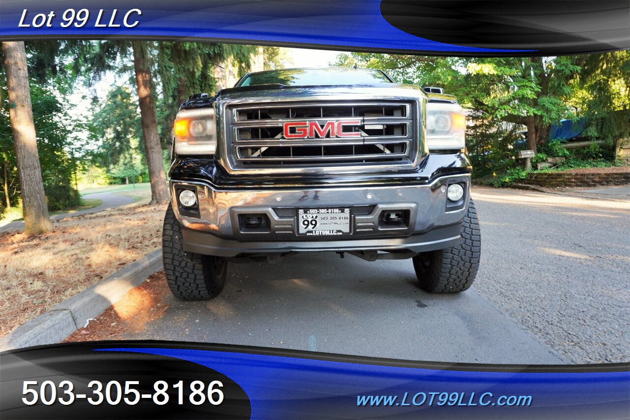 2014 GMC Sierra 1500 SLT 4X4 Double Cab V8 5.3L Auto Heated Leather  LIFTED 20S Black Wheels Newer TIRES - Photo 6 - Milwaukie, OR 97267