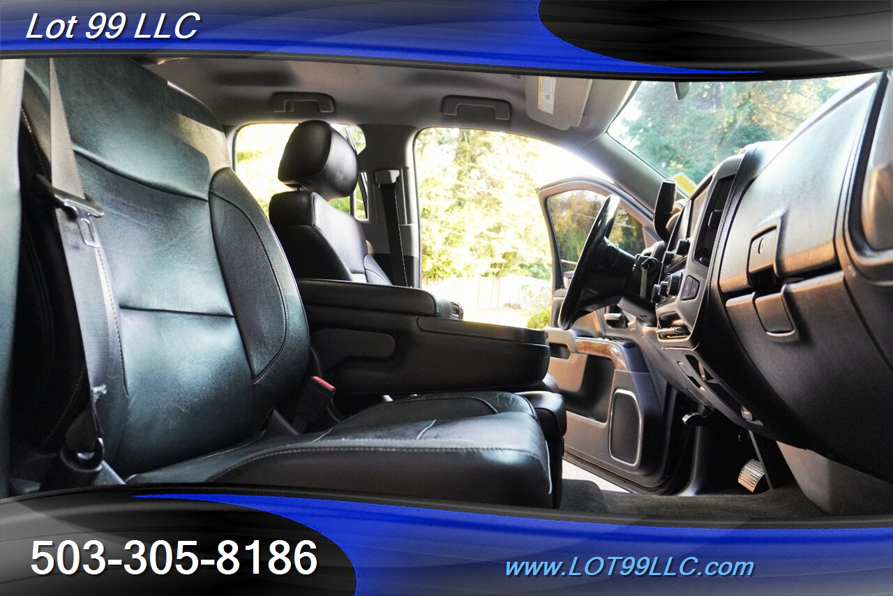 2014 GMC Sierra 1500 SLT 4X4 Double Cab V8 5.3L Auto Heated Leather  LIFTED 20S Black Wheels Newer TIRES - Photo 15 - Milwaukie, OR 97267