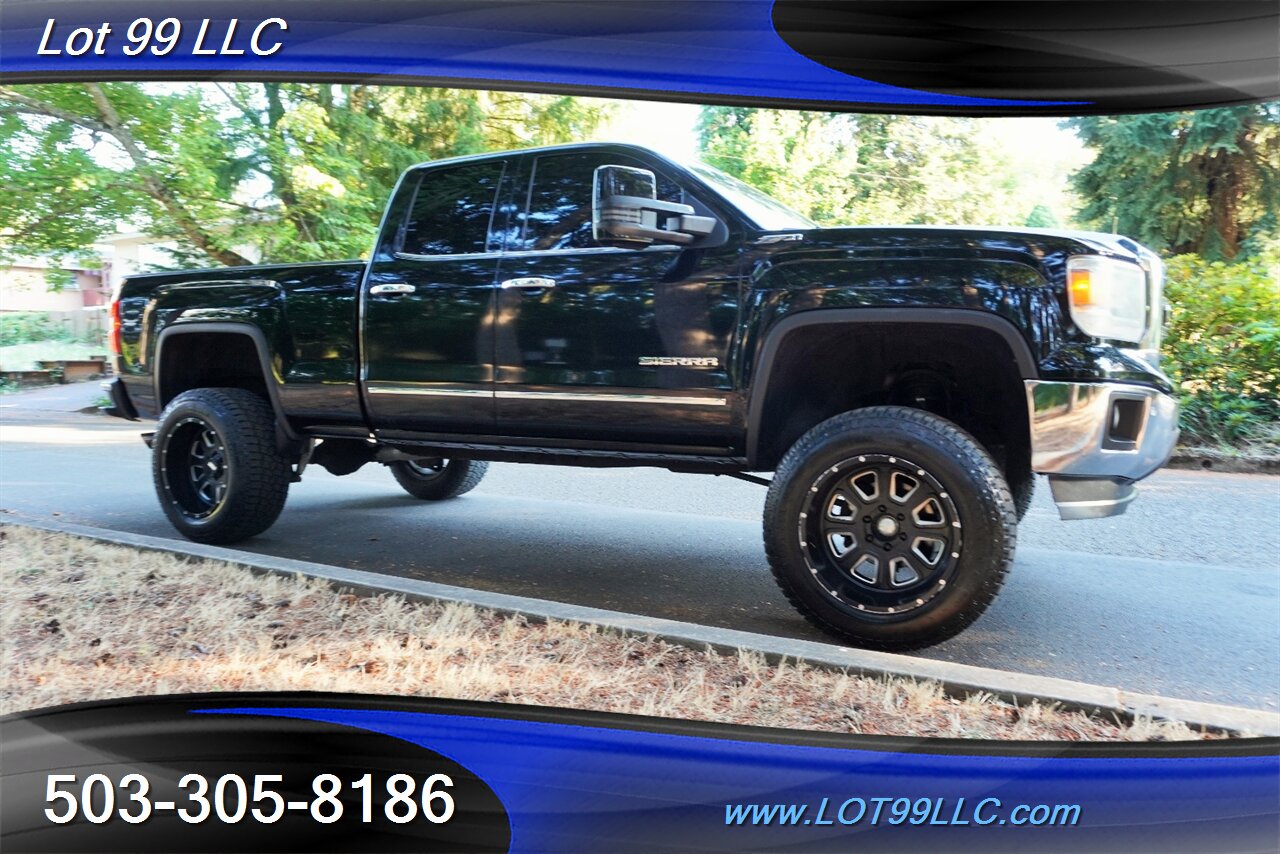 2014 GMC Sierra 1500 SLT 4X4 Double Cab V8 5.3L Auto Heated Leather  LIFTED 20S Black Wheels Newer TIRES - Photo 7 - Milwaukie, OR 97267