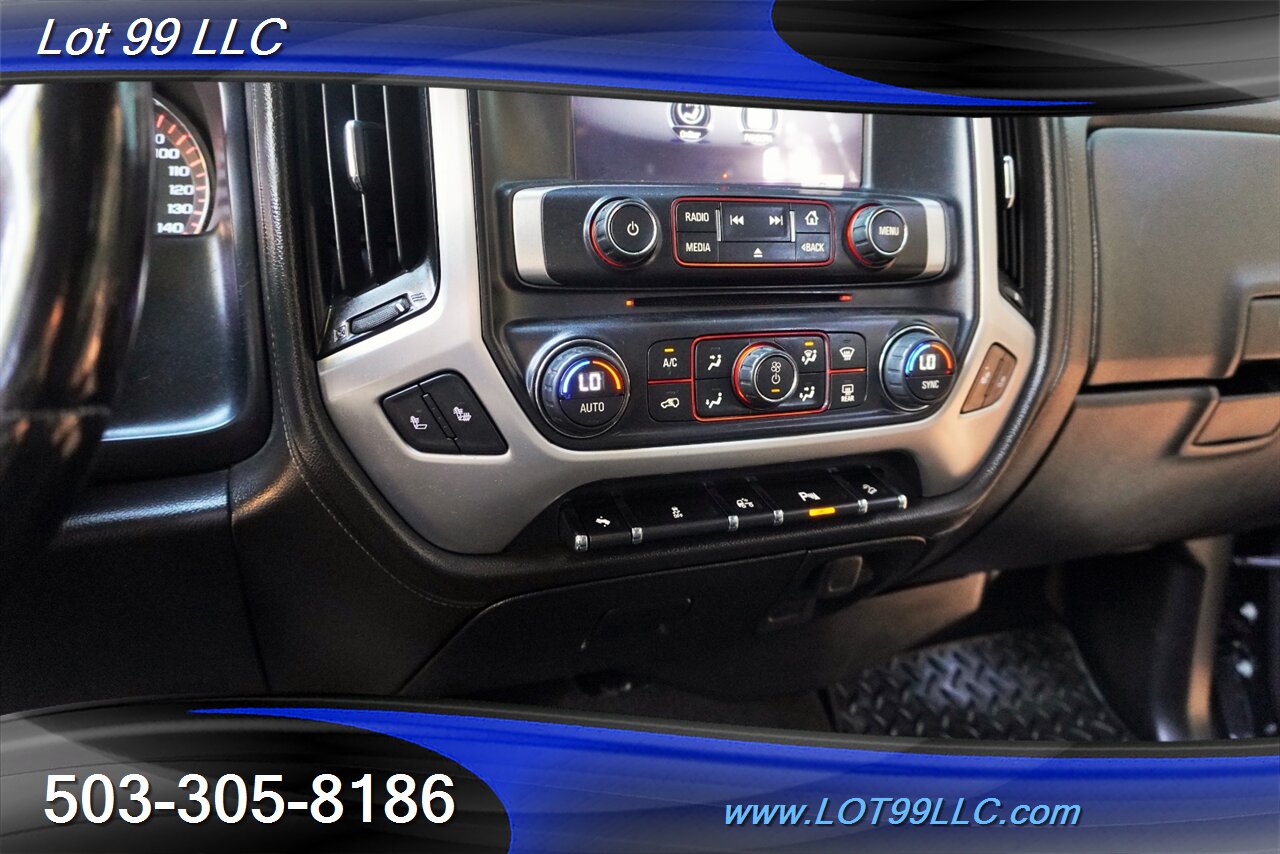 2014 GMC Sierra 1500 SLT 4X4 Double Cab V8 5.3L Auto Heated Leather  LIFTED 20S Black Wheels Newer TIRES - Photo 20 - Milwaukie, OR 97267