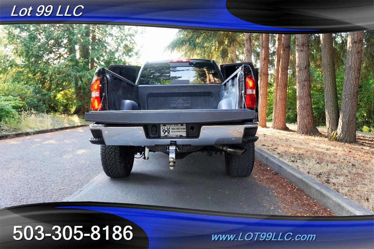 2014 GMC Sierra 1500 SLT 4X4 Double Cab V8 5.3L Auto Heated Leather  LIFTED 20S Black Wheels Newer TIRES - Photo 29 - Milwaukie, OR 97267