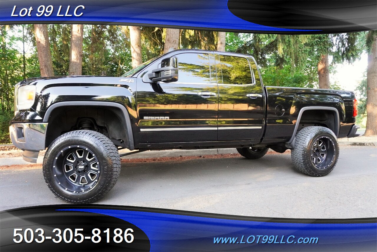 2014 GMC Sierra 1500 SLT 4X4 Double Cab V8 5.3L Auto Heated Leather  LIFTED 20S Black Wheels Newer TIRES - Photo 5 - Milwaukie, OR 97267