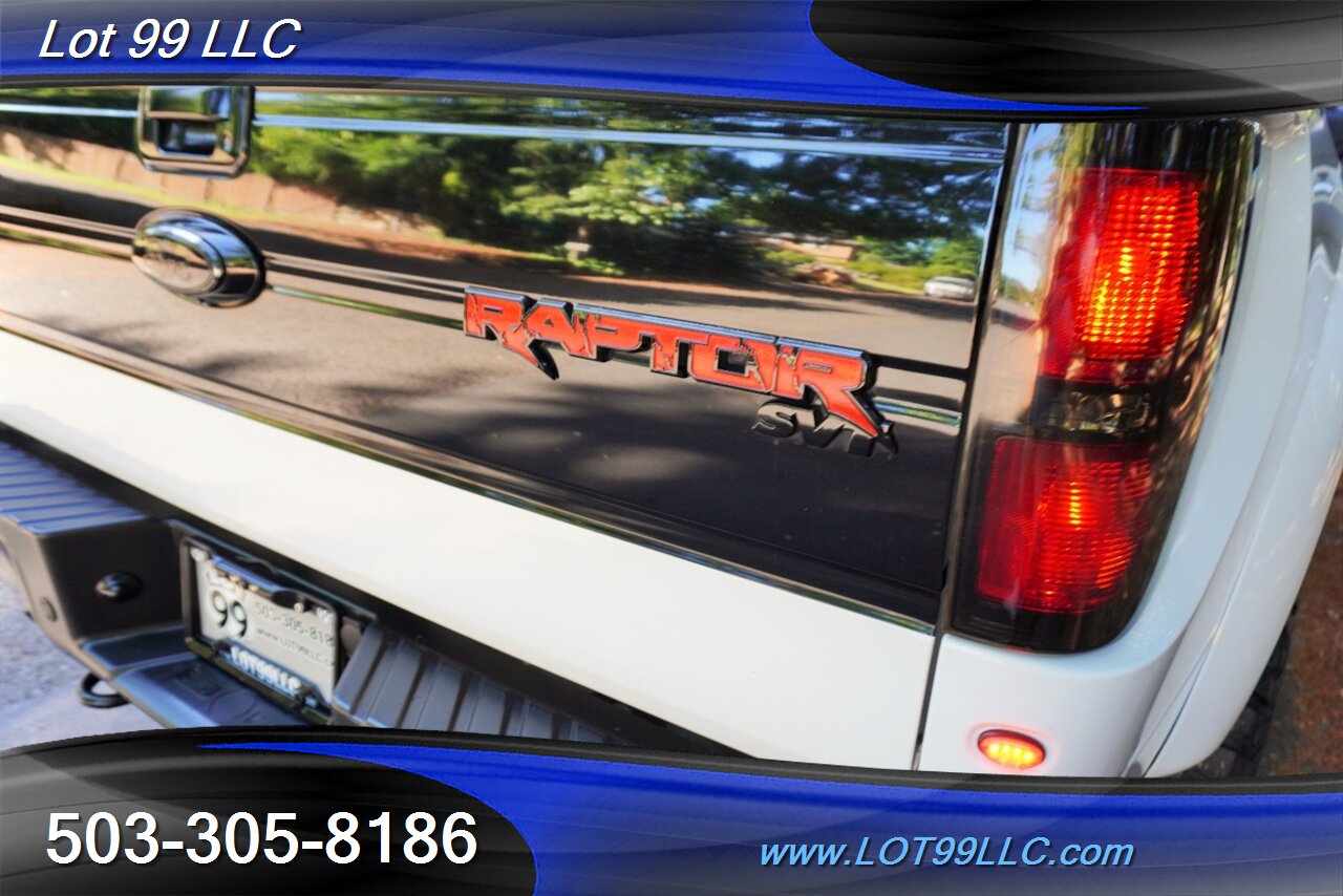 2014 Ford F-150 SVT Raptor 4X4 V8 6.2L SUPERCHARGED Leather GPS Moon Roof LIFTED 20 FUEL Wheels - Photo 36 - Milwaukie, OR 97267