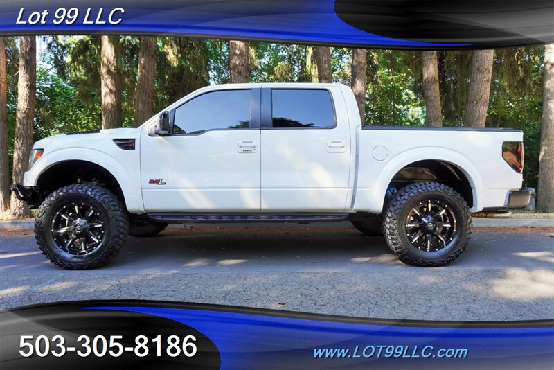 2014 Ford F-150 SVT Raptor 4X4 V8 6.2L SUPERCHARGED Leather GPS  Moon Roof LIFTED 20 FUEL Wheels