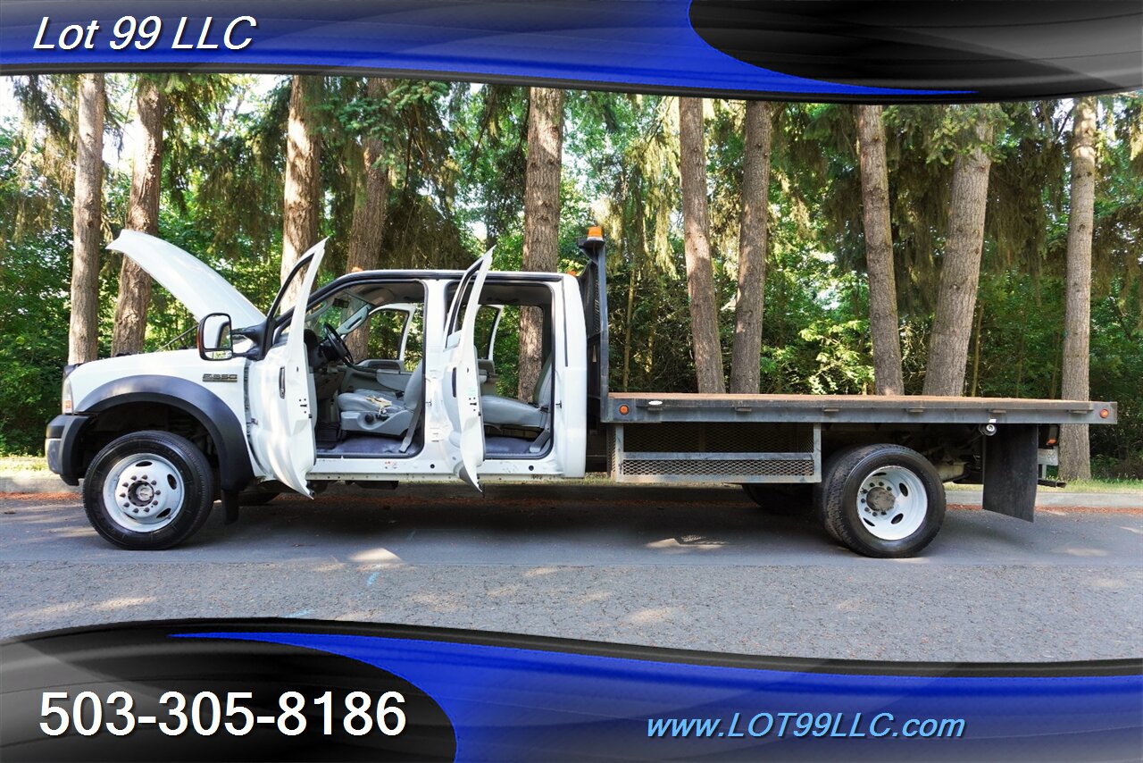2007 Ford F-550 4X4 XL Dually Super Duty POWER STROKE FLAT BED  2 OWNERS Local Trade Super Clean - Photo 25 - Milwaukie, OR 97267