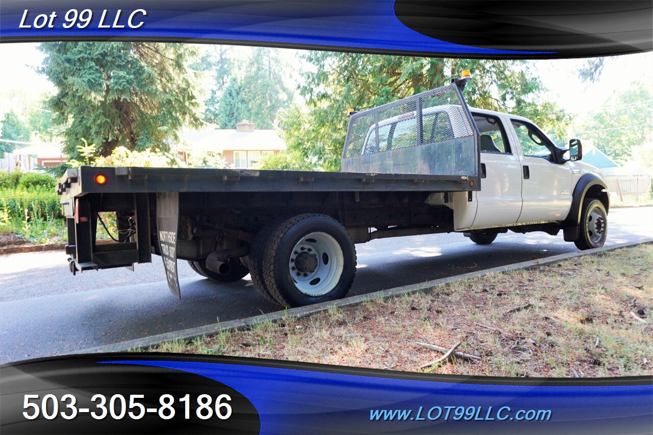2007 Ford F-550 4X4 XL Dually Super Duty POWER STROKE FLAT BED  2 OWNERS Local Trade Super Clean - Photo 9 - Milwaukie, OR 97267