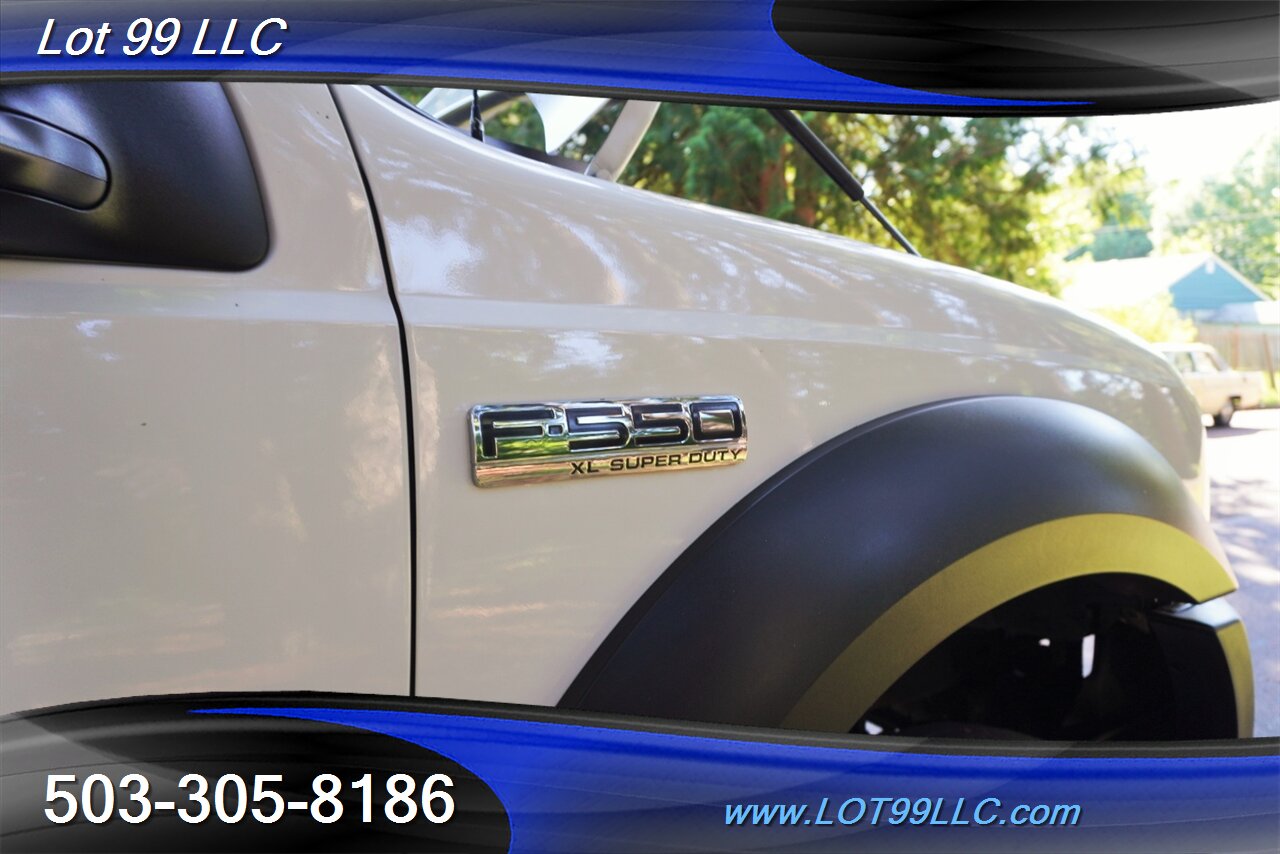 2007 Ford F-550 4X4 XL Dually Super Duty POWER STROKE FLAT BED  2 OWNERS Local Trade Super Clean - Photo 32 - Milwaukie, OR 97267