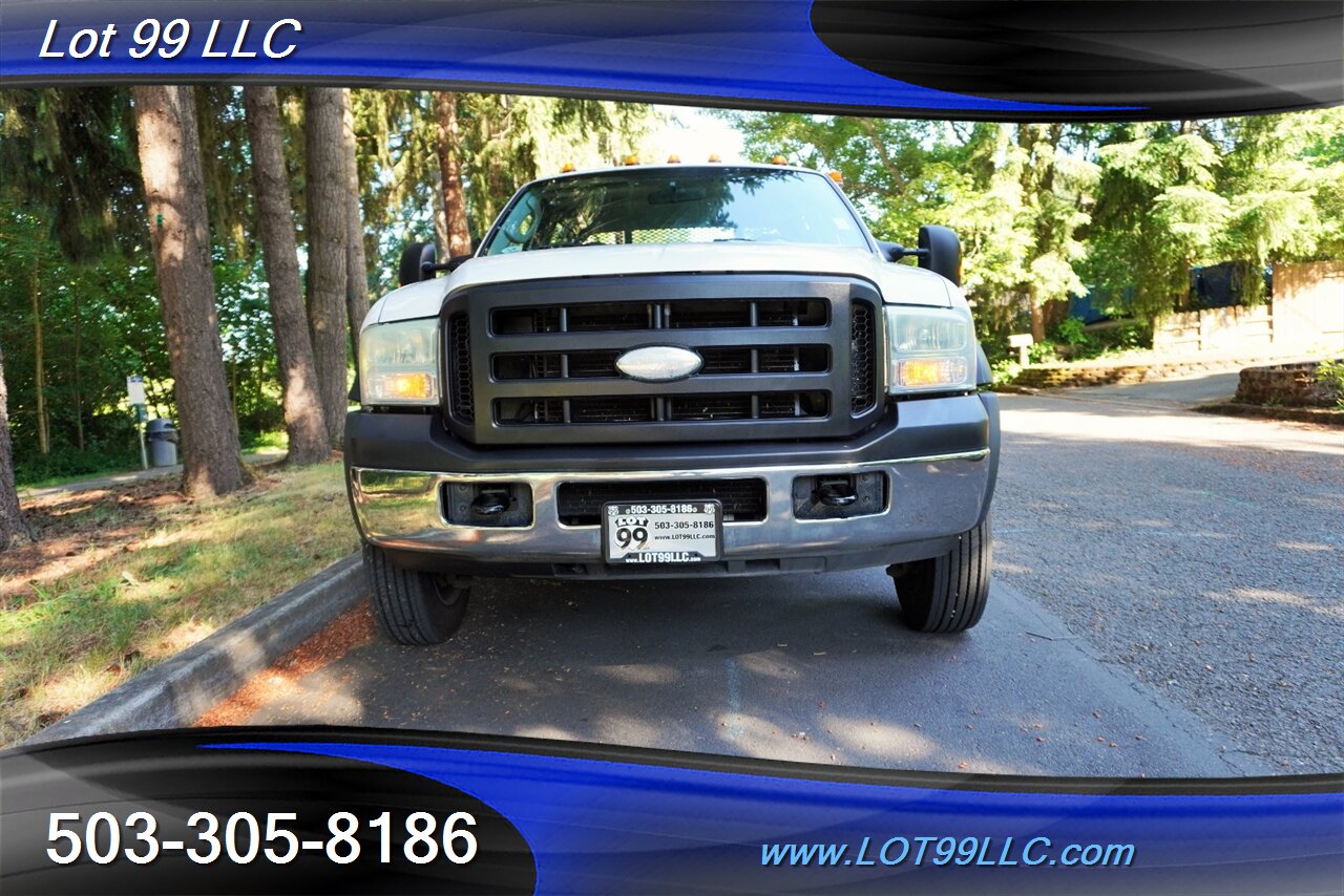 2007 Ford F-550 4X4 XL Dually Super Duty POWER STROKE FLAT BED  2 OWNERS Local Trade Super Clean - Photo 6 - Milwaukie, OR 97267