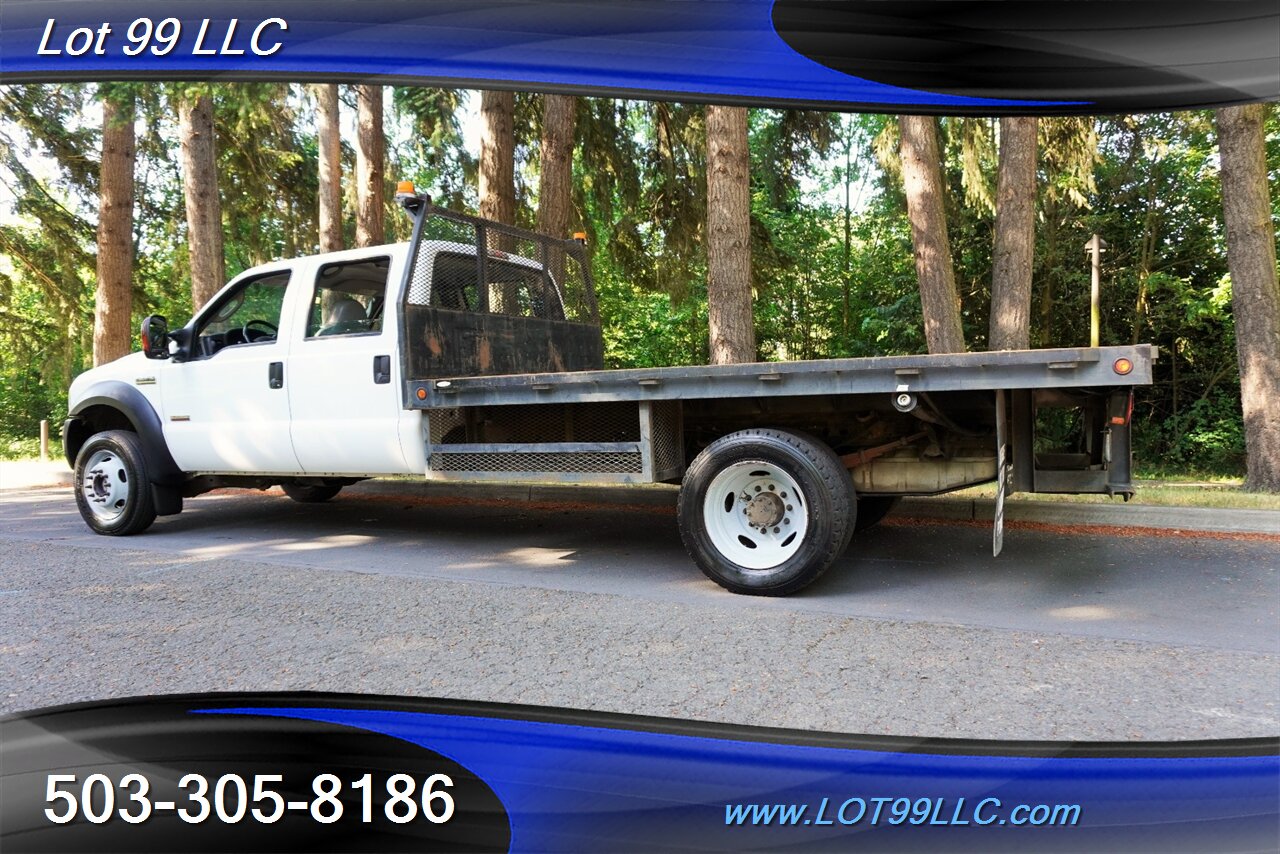 2007 Ford F-550 4X4 XL Dually Super Duty POWER STROKE FLAT BED  2 OWNERS Local Trade Super Clean - Photo 11 - Milwaukie, OR 97267